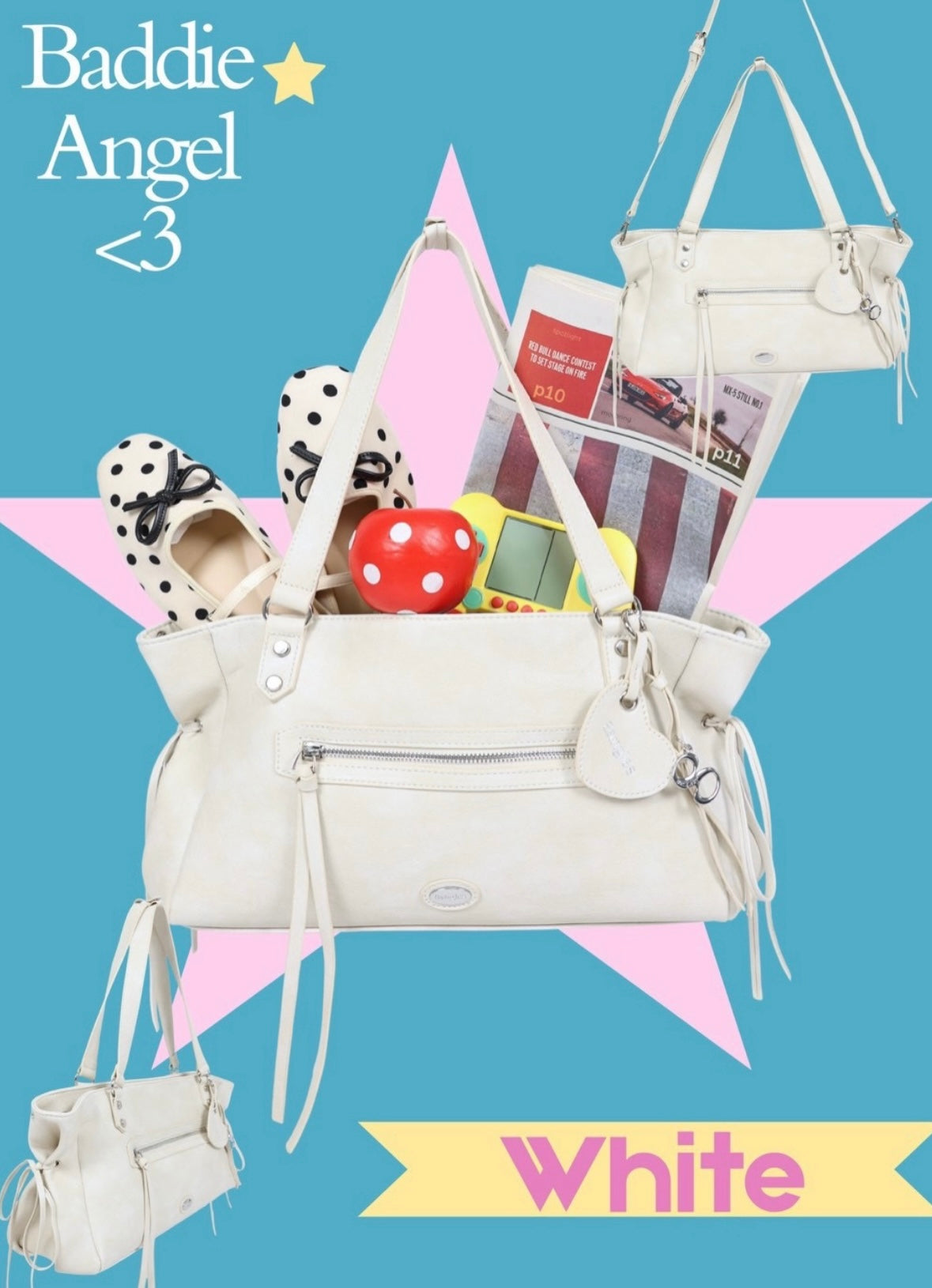 ♡預訂♡泰國小眾品牌復古玩味兩用袋