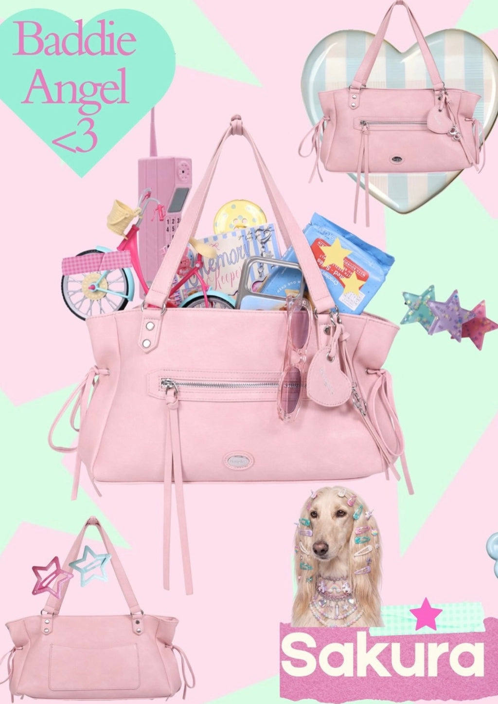 ♡預訂♡泰國小眾品牌復古玩味兩用袋