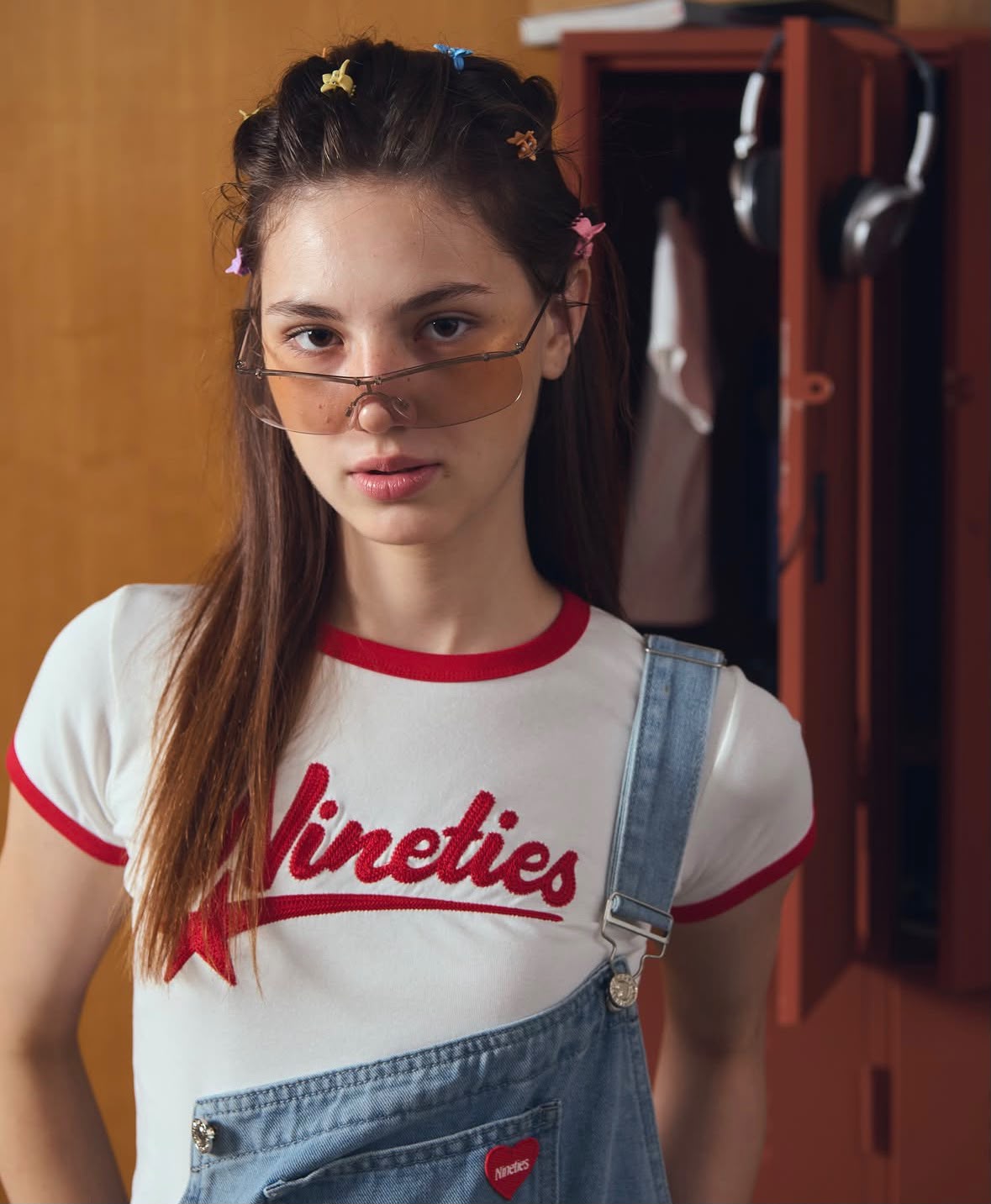 ♡預訂♡ 美式校園風復古撞色Ringer Tee
