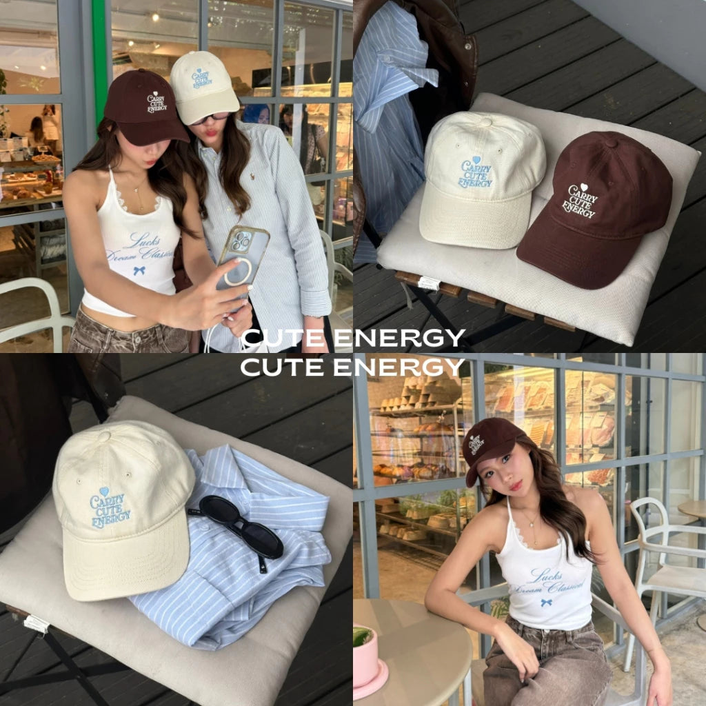 ♡預訂♡泰國小眾品牌日常經典刺繡Cap帽